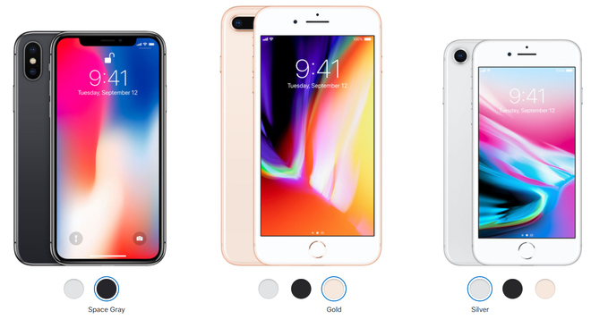 Cả iPhone X và iPhone 8 đều không có màu hồng, các bạn gái chắc sẽ buồn lắm - Ảnh 2.