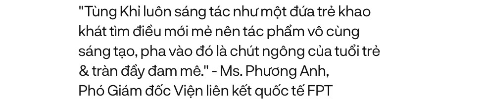 Nghệ sĩ thị giác Tùng Khỉ: May mắn là khi trong tay bạn có nhiều công cụ và khả năng để bạn lựa chọn, nhưng điều đó không có nghĩa là bạn có thể làm chủ cuộc chơi” - Ảnh 3.