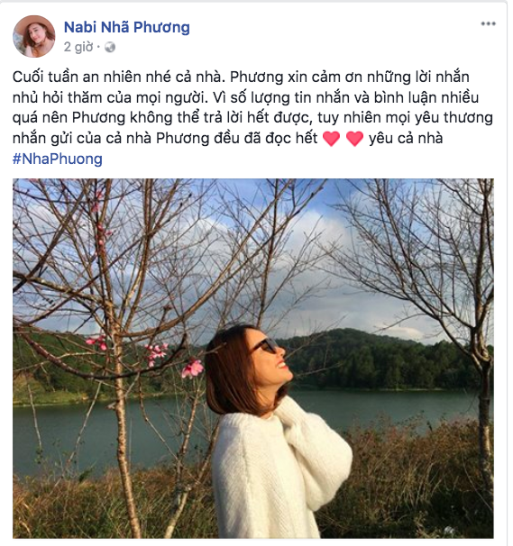 Nhã Phương lần đầu lên tiếng sau màn cầu hôn bất ngờ của Trường Giang - Ảnh 1.