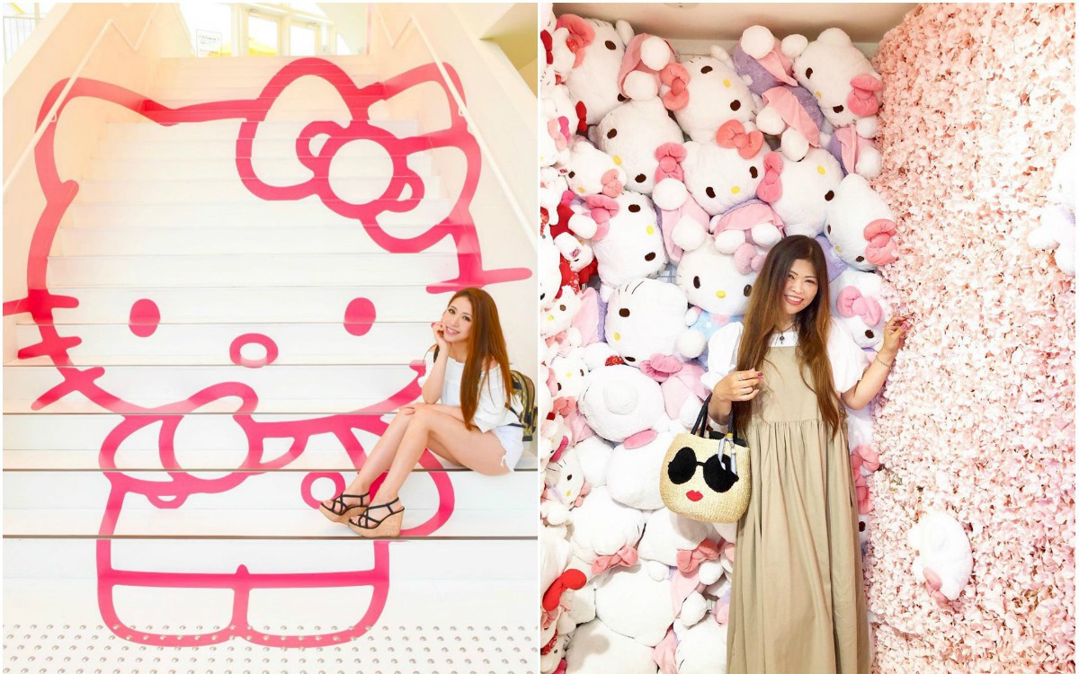 Phát sốt thiên đường Hello Kitty vừa lộ diện ở Nhật Bản, mỗi khi thấy chán đời tìm đến đây là vui lên ngay!