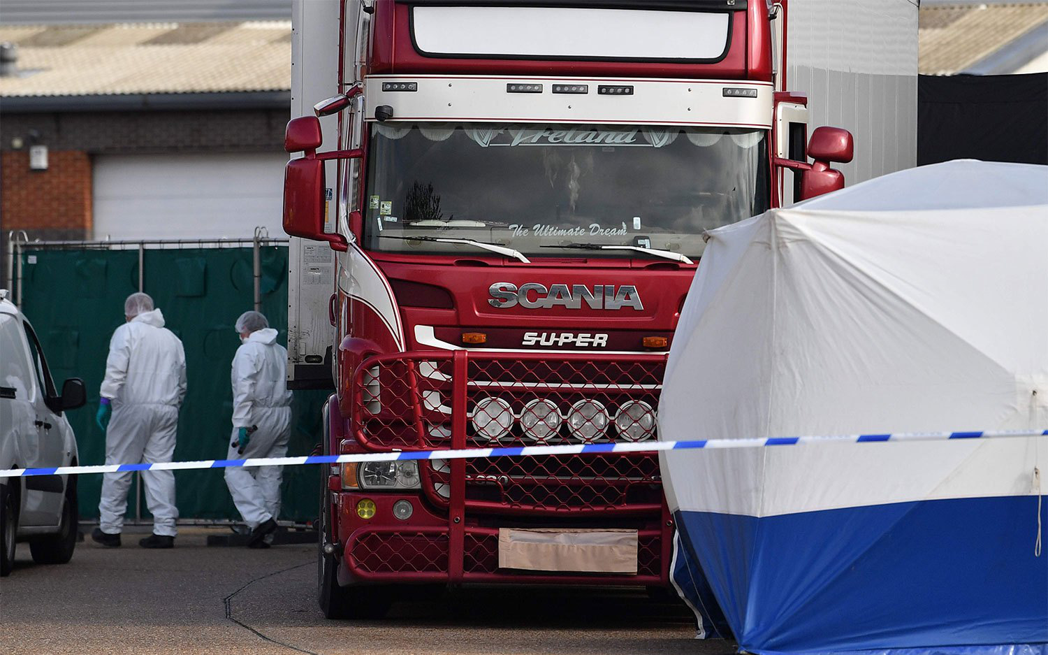 Bộ Công an: 39 thi thể trong xe container ở Anh đều là người Việt Nam