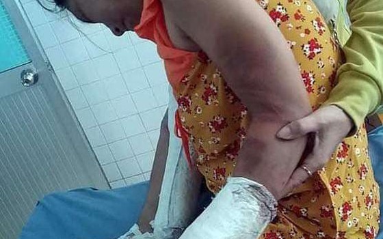 Bắt "gã chồng hờ" hành hạ dã man thai phụ ở Bình Thuận
