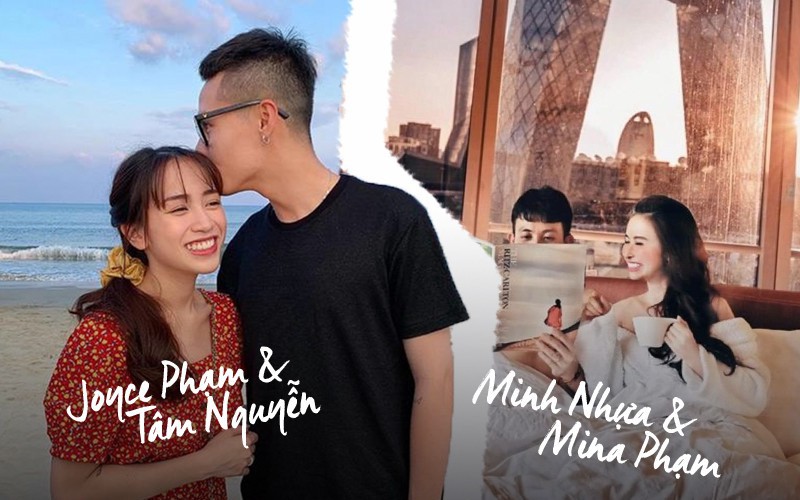 Style ảnh du lịch của nhà Minh Nhựa đối nhau "chan chát": Con gái và con rể giản dị bao nhiêu thì bố và vợ hai lại "màu mè" bấy nhiêu