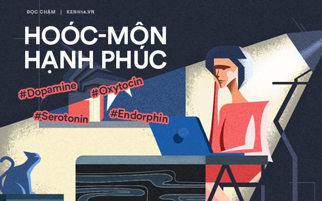 Chán nản - mất động lực trong công việc? Hãy tìm đến bốn hoóc-môn hạnh phúc của con người