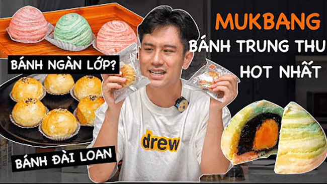 Có 1 vlogger mukbang tới 36 chiếc bánh Trung thu cùng lúc, Giang ơi và Dino Vũ cũng chưa vượt qua nổi con số này - Ảnh 2.