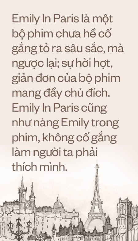 Giữa hiện thực đầy khắc nghiệt và đen tối, Emily In Paris là câu chuyện cổ tích hoang đường mà khán giả toàn cầu cần được đắm chìm? - Ảnh 6.