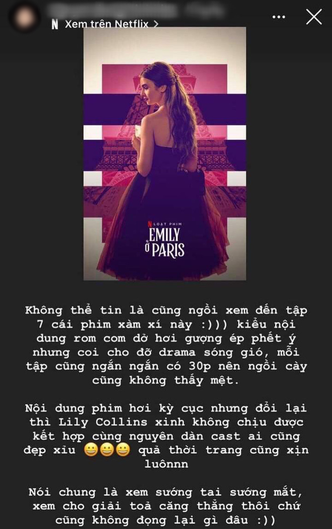 Dân tình chia phe cãi cọ vì Emily Ở Paris: Giải trí ăn liền, xả stress cũng được nhưng sâu sắc thì chưa chắc - Ảnh 6.