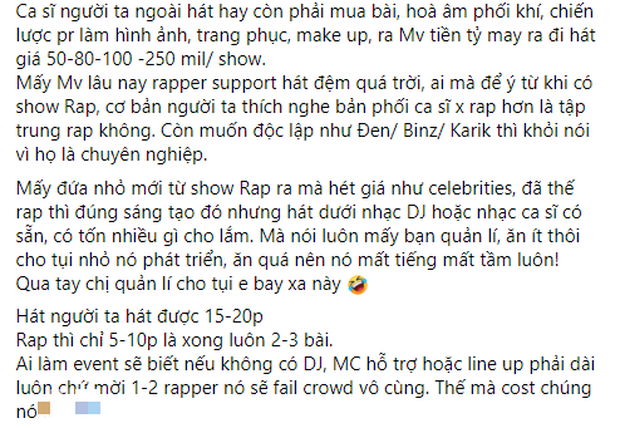 HIEUTHUHAI khẳng định: Việc tăng cát-xê của rapper là sự thật. Đó là sự tưởng thưởng xứng đáng cho nhạc Rap - Ảnh 6.