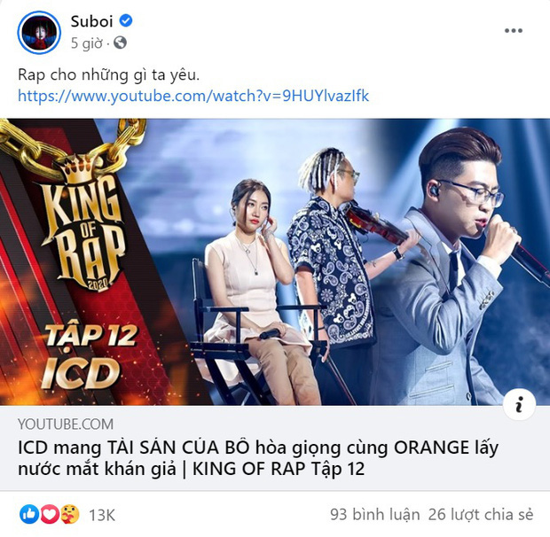 ICD ngông nghênh ngày nào đã biến thù thành bạn chỉ nhờ King Of Rap - Ảnh 5.