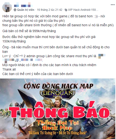 Liên Quân Mobile: Hóa ra hack map tràn lan vì dễ làm thế này, muốn free có hack free, muốn hack xịn có hack xịn! - Ảnh 3.