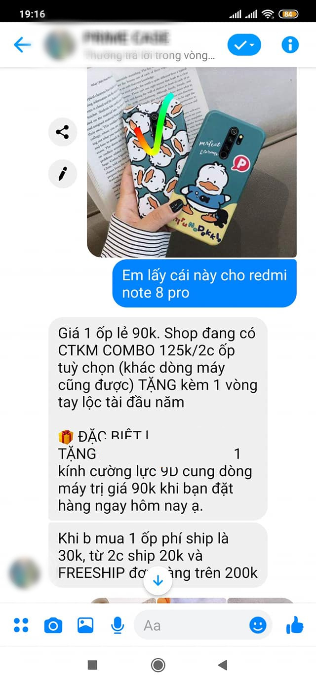 Order một lần 4 cái ốp điện thoại lung linh - về tay như đồ chơi em bé, nạn nhân gọi điện thì chủ shop online mất tích - Ảnh 1.