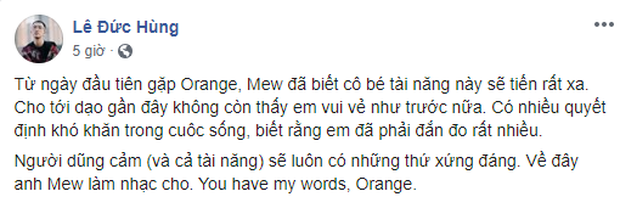 Mới chỉ 5 ngày ồn ào đấu tố Châu Đăng Khoa - Orange - LyLy, nhưng hóa ra có một người ngoài cuộc đang hào hứng đăng status nhiều hơn cả các nhân vật chính? - Ảnh 2.