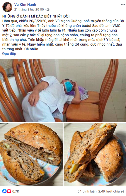 Sau bánh mì thanh long, bánh mì dinh dưỡng của ông Kao Siêu Lực tiếp tục gây sốt: Dành tặng cho các y bác sĩ tuyến đầu chống dịch, để 1 tuần ăn vẫn ngon - Ảnh 4.