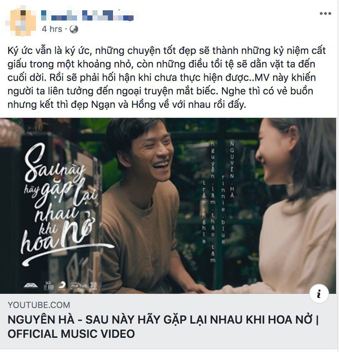 Fan Mắt Biếc mừng rơn khi Ngạn và Hồng có kết đẹp trong MV của Nguyên Hà nhưng chuyện tình mùa dịch mới được nhắc tới nhiều nhất! - Ảnh 5.