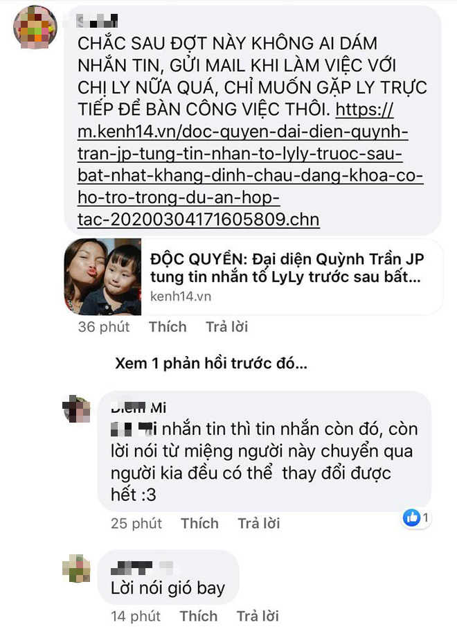 Quỳnh Trần JP và LyLy đá nhau căng đét vì chuyện quay MV, netizen phản ứng: Người bênh vực, kẻ tức giận xoay chiều đến chóng mặt! - Ảnh 9.