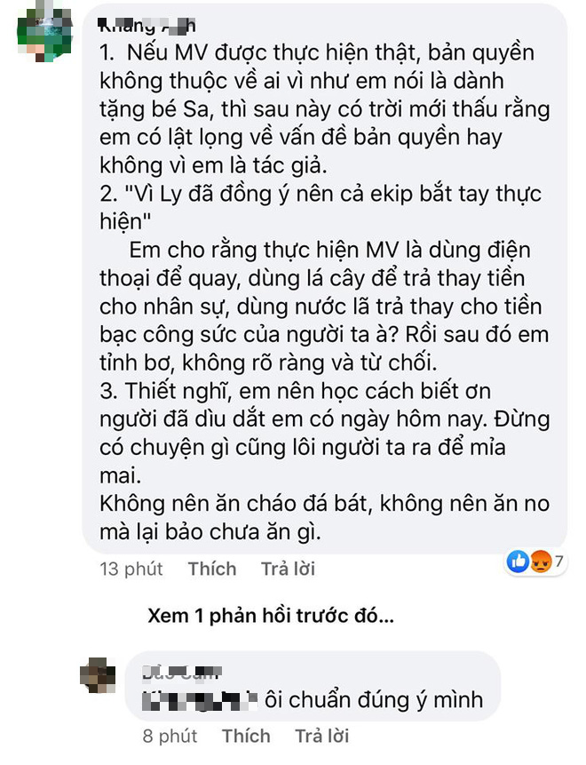 Quỳnh Trần JP và LyLy đá nhau căng đét vì chuyện quay MV, netizen phản ứng: Người bênh vực, kẻ tức giận xoay chiều đến chóng mặt! - Ảnh 8.