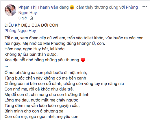 Nhói lòng khi nghe lại ca khúc được Phùng Ngọc Huy thay lời cố diễn viên Mai Phương dành tặng con gái Lavie - Ảnh 2.