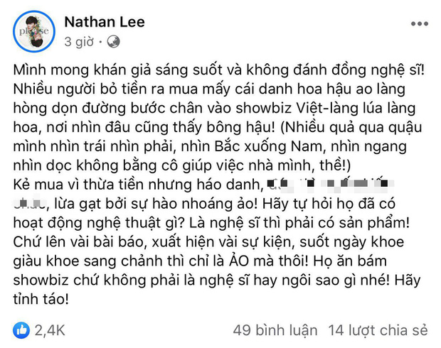 Hoa hậu Vbiz xù lông đáp trả vì bị nói xấu: Thu Hoài thâm thuý, Phạm Hương - Tiểu Vy tưởng hiền mà đanh chẳng vừa - Ảnh 2.