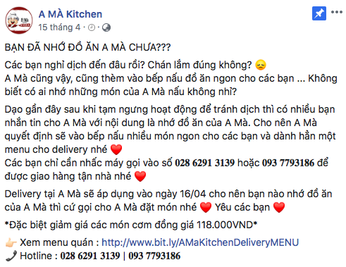 Loạt nhà hàng của sao Việt bán online trong mùa dịch - Ảnh 7.