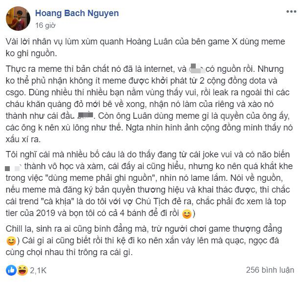 Nóng: BLV Hoàng Luân bực tức khi bị cộng đồng Dota 2 tố ăn cắp meme, lại có drama LMHT với Dota 2? - Ảnh 13.