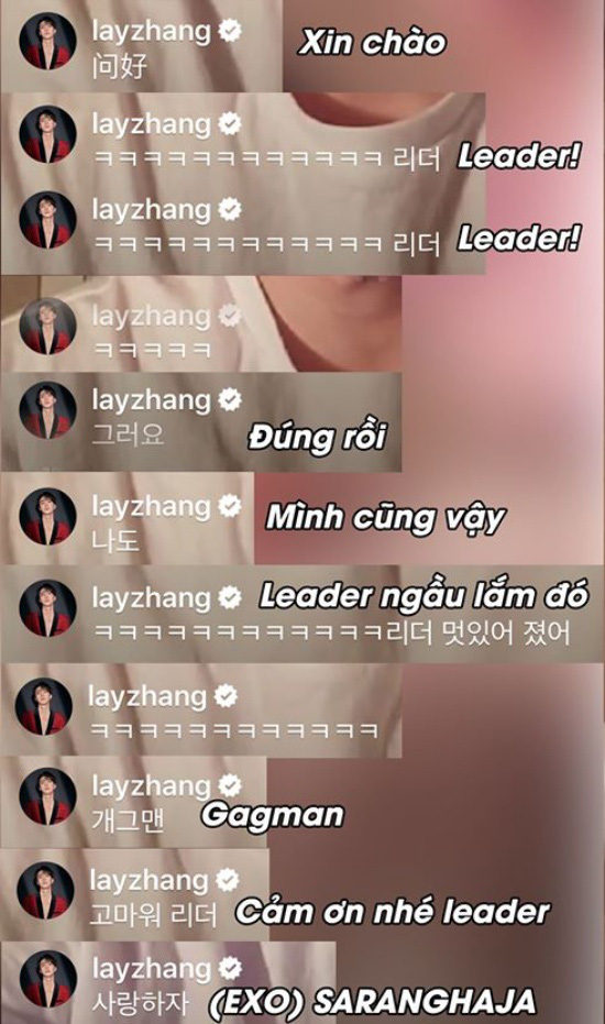 Lay gây bất ngờ khi bình luận dưới livestream của Suho như fan ruột, thủ lĩnh EXO chỉ nói 1 câu đã đủ làm rõ tin đồn nhóm tan rã - Ảnh 2.