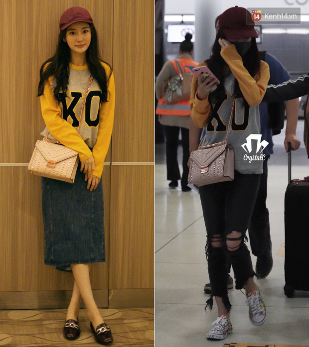 Thời trang sân bay của sao Hoa Hàn cũng lắm drama: Từ thuê người chụp, photoshop chán chê cho tới thay n bộ làm màu - Ảnh 7.