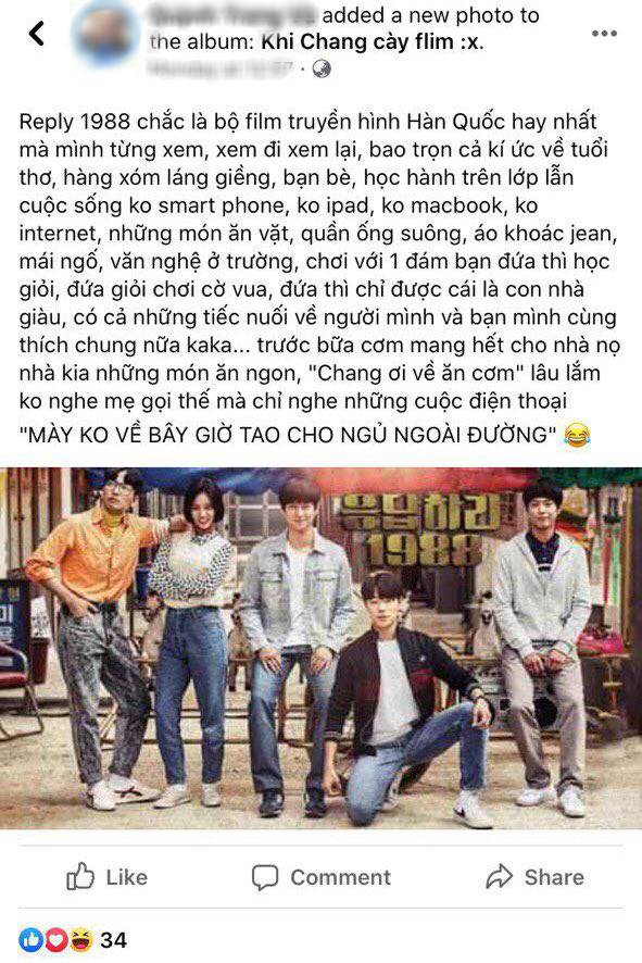 Netizen Việt bồi hồi nhớ nhung Reply 1988 sau 4 năm gây bão Hàn Quốc, leo thẳng top 3 Netflix giữa mùa ở nhà cày phim - Ảnh 7.
