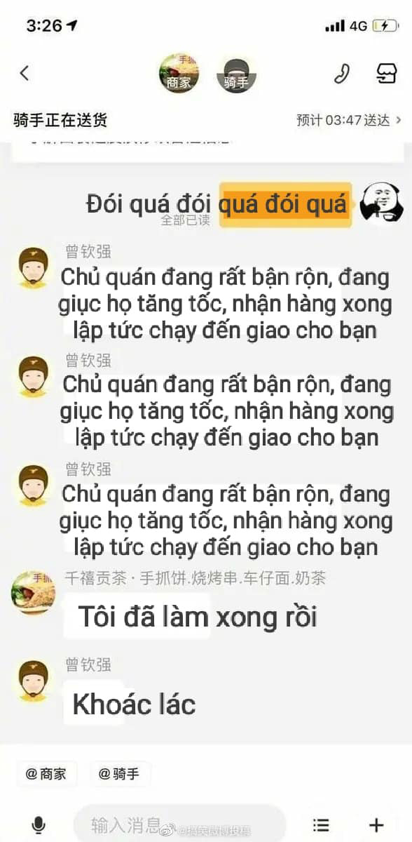 Loạt tin nhắn hé lộ góc khuất nghề shipper: Bị chủ quán hành hung vì giục quá nhiều, khách bùng hàng không một lời xin lỗi - Ảnh 2.