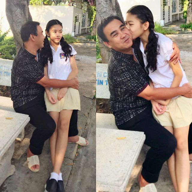 Thế nào là xinh đẹp cực phẩm: Lọ Lem - Hạt Dẻ nhà MC Quyền Linh để mặt mộc, mặc đồng phục thôi đủ khiến fan nháo nhào - Ảnh 4.