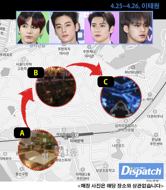 NÓNG: Dispatch khui bằng chứng Jungkook (BTS), Jaehyun và 2 idol tụ tập ở ổ dịch Itaewon, lên án lời đáp của công ty - Ảnh 2.