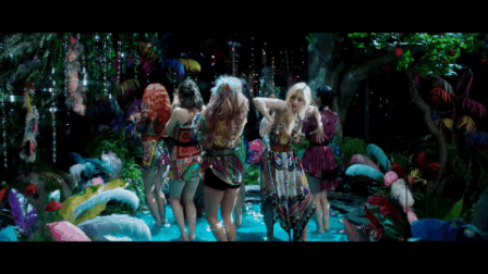TWICE tung teaser MV nhìn đâu cũng thấy rừng cây hoa lá, 9 cô gái diện trang phục như thổ dân nhảy trên nền nhạc nghe là đã thấy lôi cuốn - Ảnh 3.