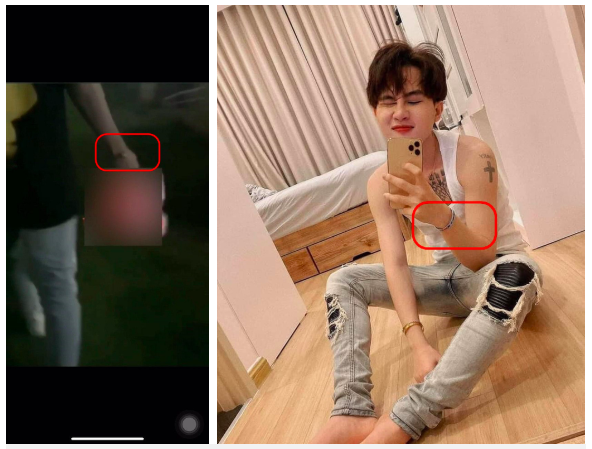 Netizen soi vết xăm trên cổ tay trái của nhân vật nam trong đoạn clip nói xấu Sơn Tùng M-TP - ViruSs, khẳng định là chiêu trò dàn dựng hại Jack? - Ảnh 3.