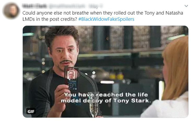 Cạn lời với những thánh chém spoil Black Widow: Goá phụ đen có bầu Tom Holland, Tony Stark đội mồ sống lại? - Ảnh 19.