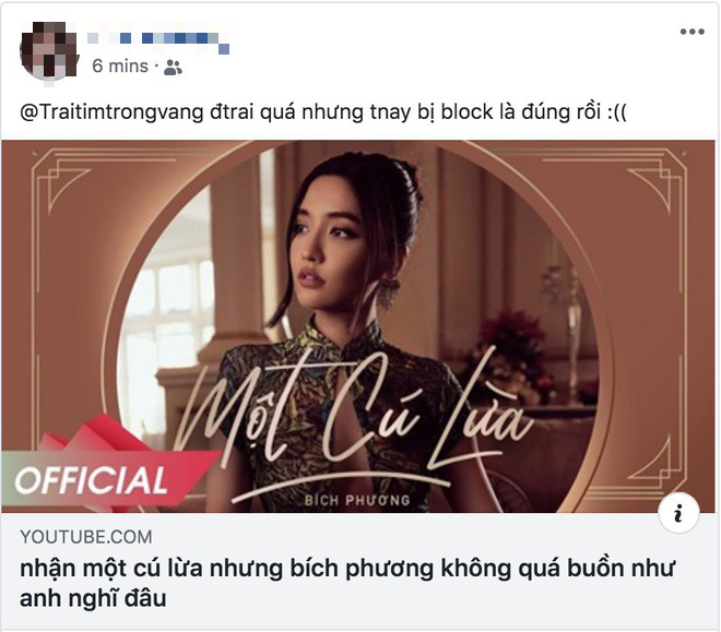 BigDaddy, Orange và netizen đồng loạt ca ngợi MV Một Cú Lừa của Bích Phương, lừa người ta thế này bảo sao @traitimtrongvang bị block! - Ảnh 9.