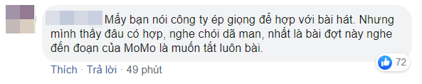 Momo (TWICE) bị netizen chê bai tơi tả khi hát live mừng chiến thắng, cất giọng 1 câu siêu choé rồi lộ vẻ khó xử ra mặt - Ảnh 3.