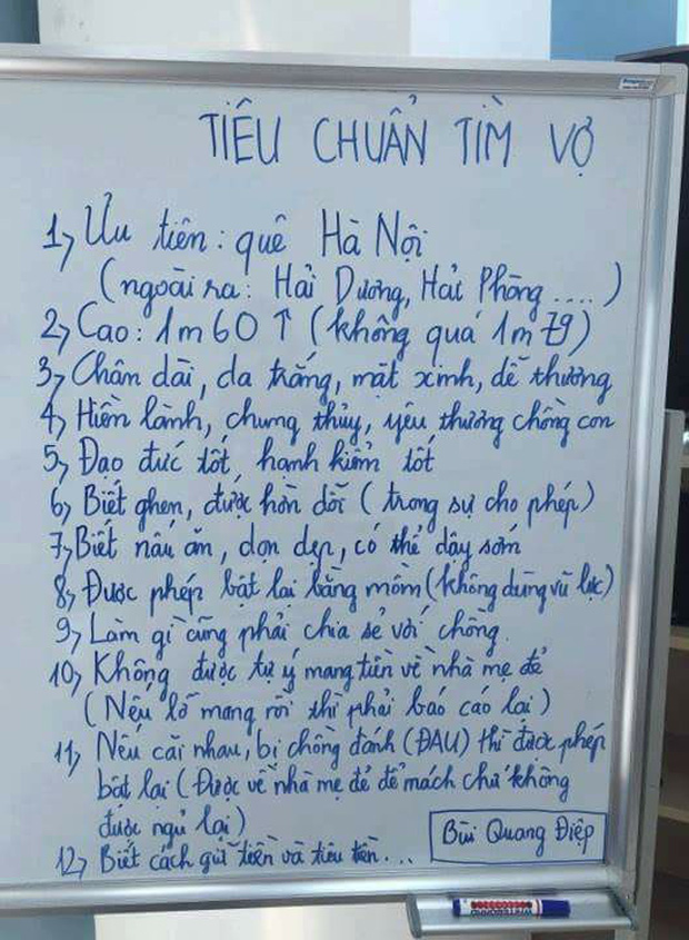 Suy nhược những lần các thanh niên ra sớ tuyển vợ: Không giống tỷ phú thì cũng phải giống bồ cũ mới chịu  - Ảnh 3.