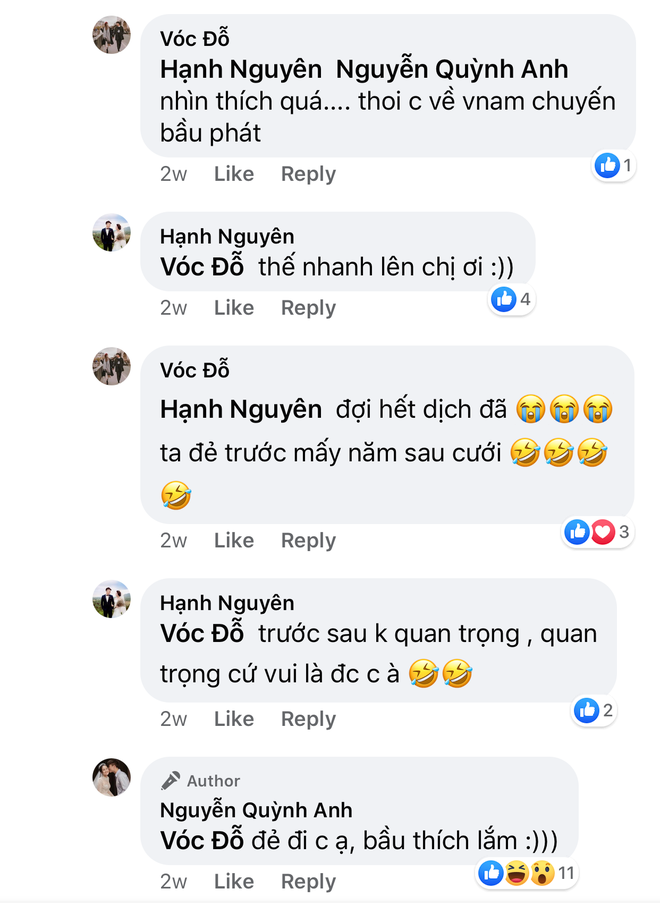 Nhìn Quỳnh Anh được chồng chiều, bạn gái giàu sụ của hậu vệ CLB Hà Nội cũng háo hức muốn bầu theo - Ảnh 2.