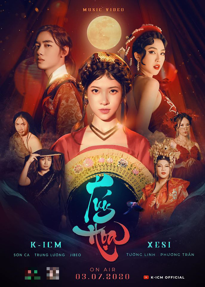 Chưa đầy 1 tháng comeback, K-ICM tiếp tục tung poster hé lộ sản phẩm lần đầu kết hợp với Xesi, Hoa hậu Tường Linh, sẽ là phần 2 của Túy Âm? - Ảnh 1.