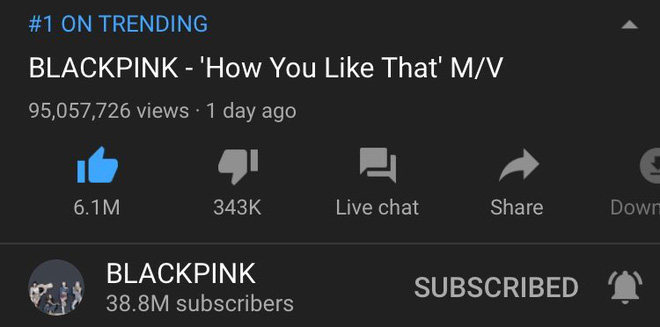 BLACKPINK vừa lập kỉ lục view thế giới với How You Like That thì lập tức bị YouTube trừ view thẳng tay, may là con số này không nhiều như BTS - Ảnh 2.