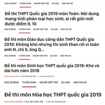 Ngày này năm ngoái, học sinh lớp 12 chính thức hoàn thành kỳ thi THPT Quốc gia! - Ảnh 1.