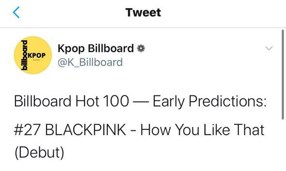 Dự đoán thứ hạng debut How You Like That trên Billboard: Người cho rằng BLACKPINK sẽ phá kỉ lục, kẻ đưa ra vị trí thấp tè làm fan hoang mang - Ảnh 3.