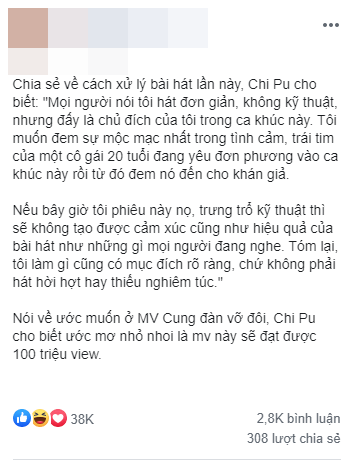 Chi Pu trực tiếp phản pháo đanh thép fanpage đưa tin sai lệch phát ngôn tạo ra tranh cãi: Chia sẻ của tôi bị bóp méo hoàn toàn! - Ảnh 1.