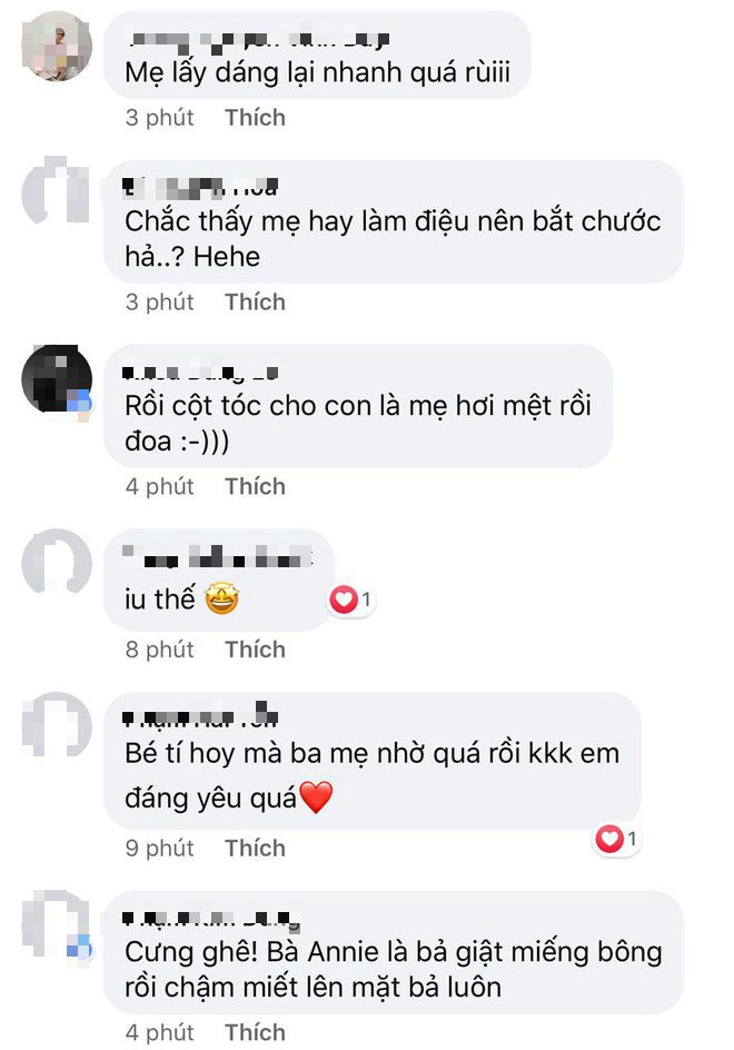 Đặng Thu Thảo khoe được ái nữ làm điệu cực đáng yêu, vô tình để lộ vóc dáng sau 1 tháng sinh nở - Ảnh 4.