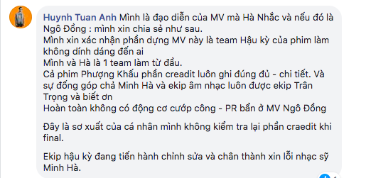 Người hòa âm ca khúc phim ngắn Ngô Đồng bất ngờ lên tiếng tố ekip cướp công, PR bẩn khi chỉ ghi tên producer K-ICM trong credit - Ảnh 6.