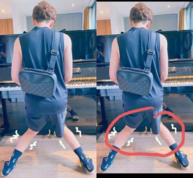 Hình ảnh Ngô Kiến Huy gầy sọp và xanh xao, đôi chân khẳng khiu đến mức báo động hậu giảm cân khiến fan lo lắng! - Ảnh 5.