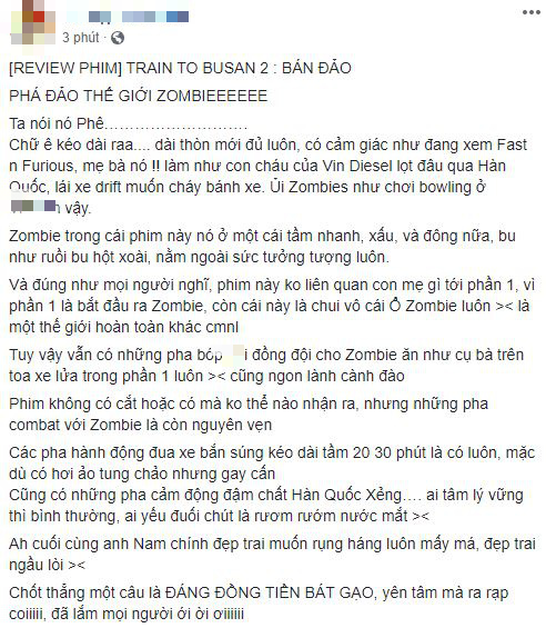 Netizen Việt hết lời khen Peninsula (Train to Busan 2): Zombie trở lại siêu lợi hại, hành động bao phê cỡ Fast and Furious - Ảnh 6.
