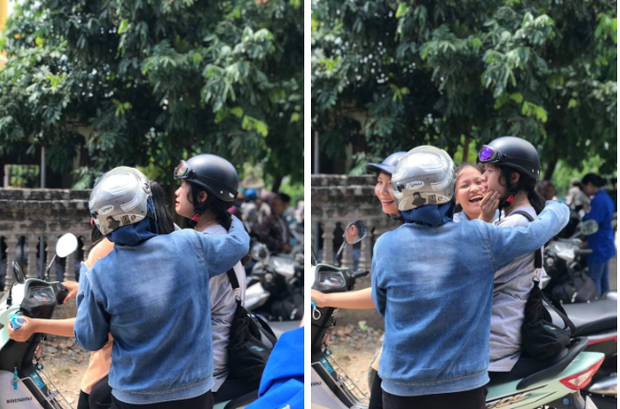 Ấm lòng khoảnh khắc của những Người lạ xuất hiện trong mùa thi lớp 10 - Ảnh 7.