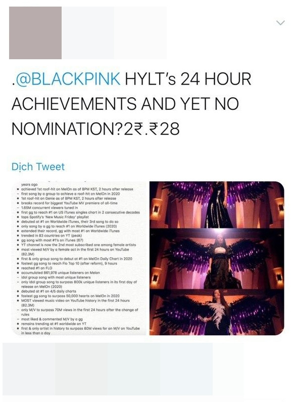BLACKPINK không được đề cử Best Kpop tại VMAs 2020: lập luận MV How You Like That ra mắt trễ deadline liệu có hợp lý? - Ảnh 8.