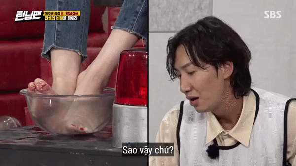2 thánh chơi dơ chung team: Jeon So Min nhúng cả bàn chân vào tô nước để trả thù Lee Kwang Soo - Ảnh 3.