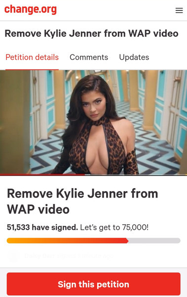 Hơn 60 nghìn người kí đơn đòi gỡ hình ảnh của Kylie Jenner khỏi MV WAP của Cardi B vì lí do phân biệt chủng tộc? - Ảnh 4.